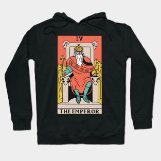 The Emperor Tarot Card - Witchy Magic Hoodie